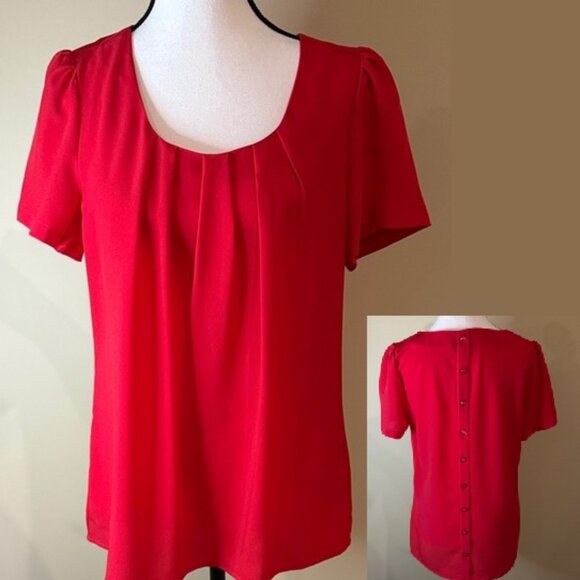 Red Women's Top - Picture 1 of 10